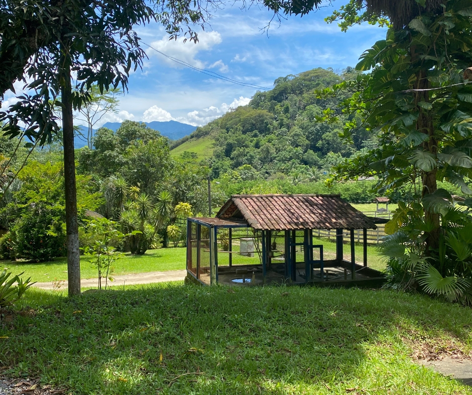 Blick auf die Berge in Cachoeiras