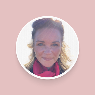 Pink Feminine Instagram Profile Picture